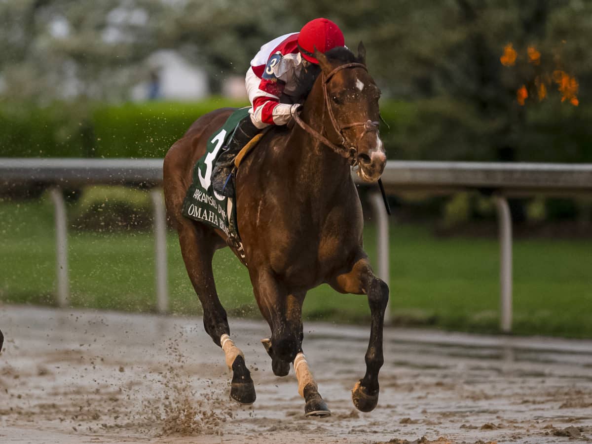 Omaha Beach | 2019 Arkansas Derby-G1 | Eclipse Sportswire photo