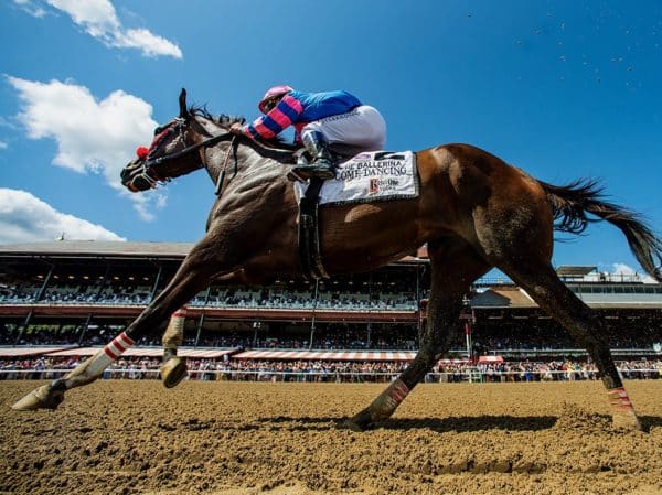 G1 winner Come Dancing is the fastest female of 2019 with her 114 Beyer | Eclipse Sportswire photo