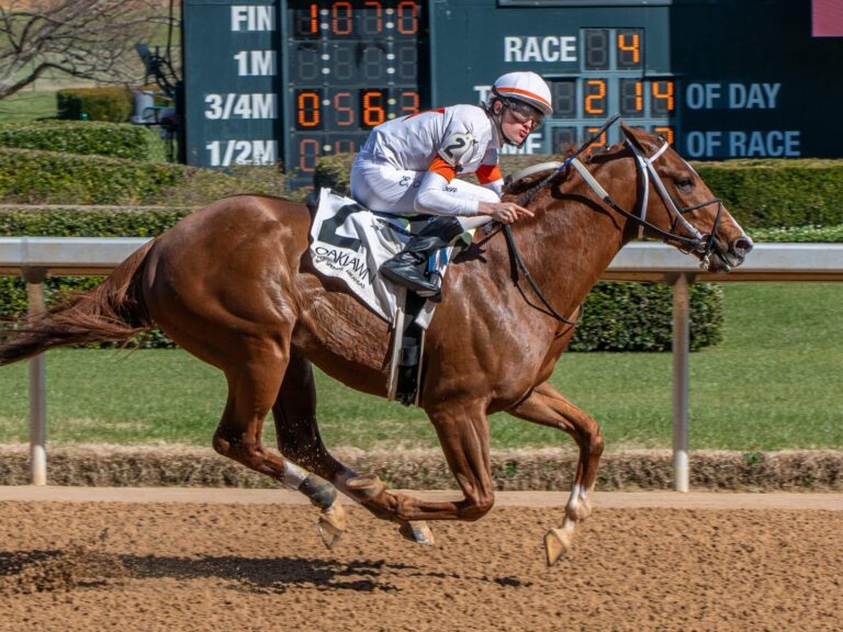Top sprinter Booth wins the 2025 Whitmore (G3) with a 107 Beyer, and Commodore S. in 1:08.64 at Oaklawn | Coady photo
