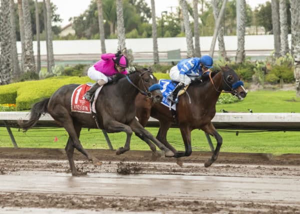 Thousand Words gives Spendthrift its first Los Al Futurity winner since Into Mischief | Benoit photo