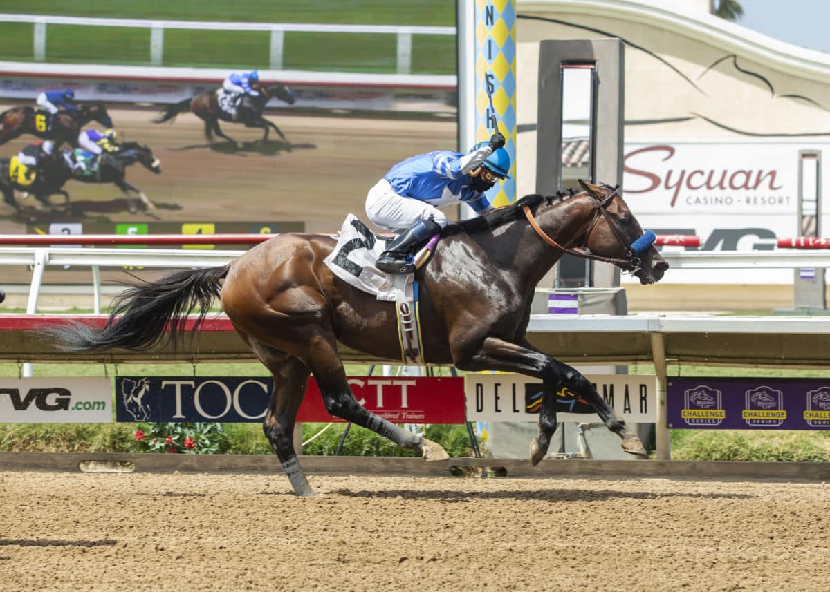 Thousand Words | 2020 Shared Belief S. at Del Mar | Benoit photo