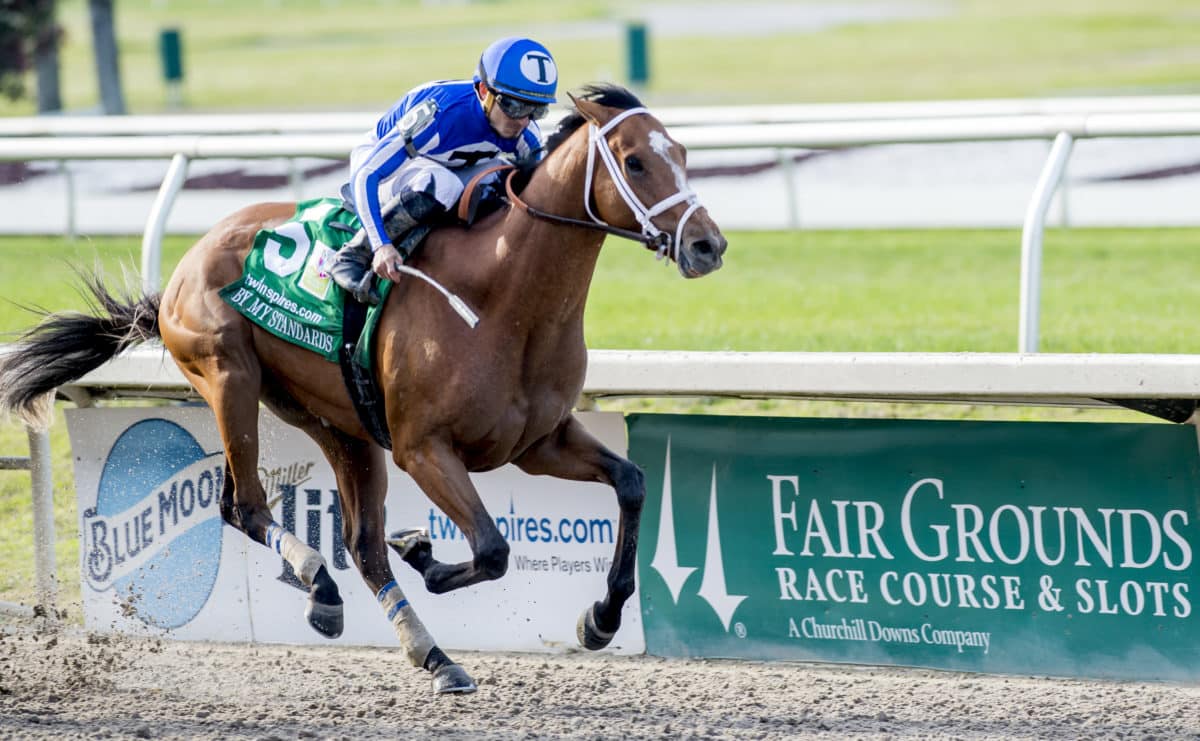 By My Standards | 2019 Louisiana Derby G2 | Scott Serio/Eclipse Sportswire/CSM