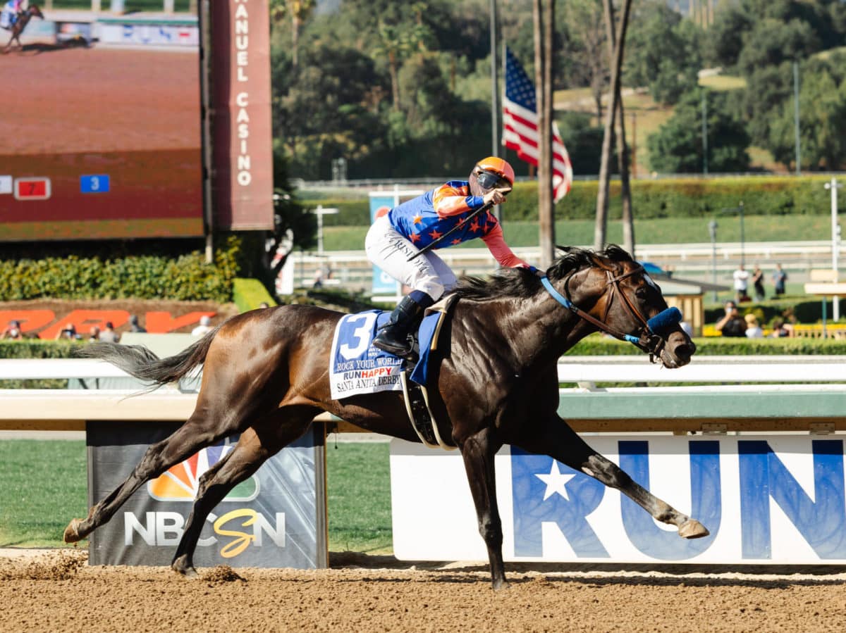 Rock Your World | Santa Anita Derby-G1 2021 | Benoit Photo