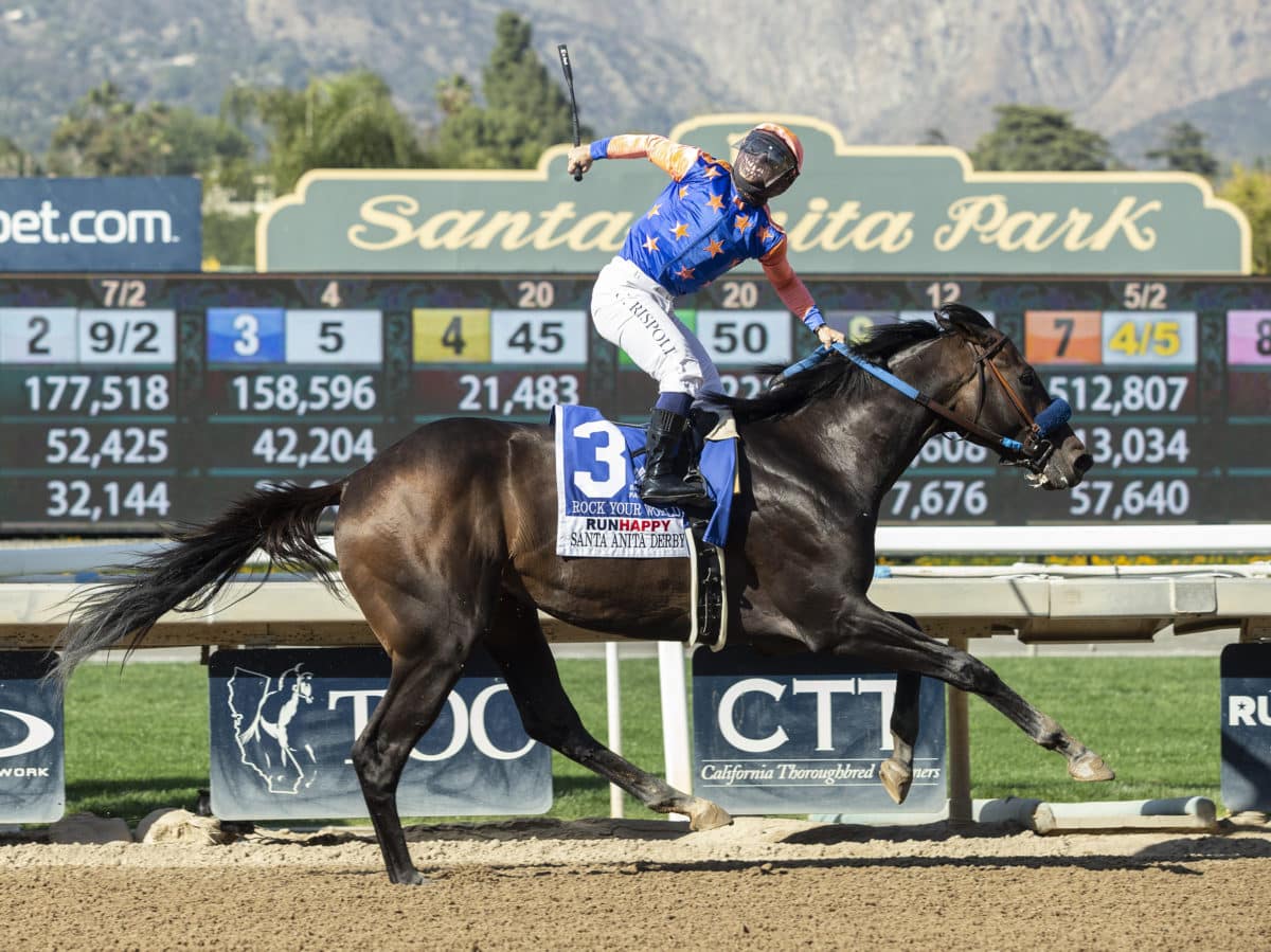 Rock Your World | Santa Anita Derby-G1 2021 | Benoit Photo