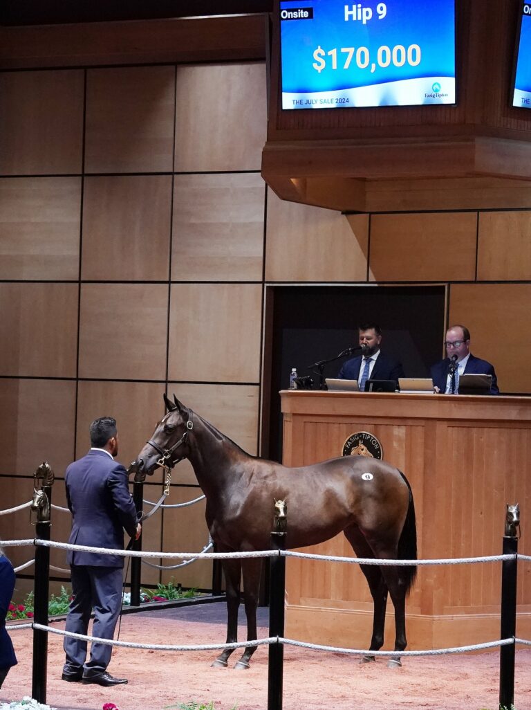 $170,000 at '24 F-T July | Filly o/o Bankruptonthebeach | Purchased by CJ Stables | Z photo