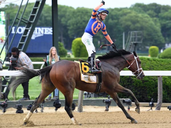 Mo Donegal joined Nyquist as Uncle Mo's only classic-winning sons 