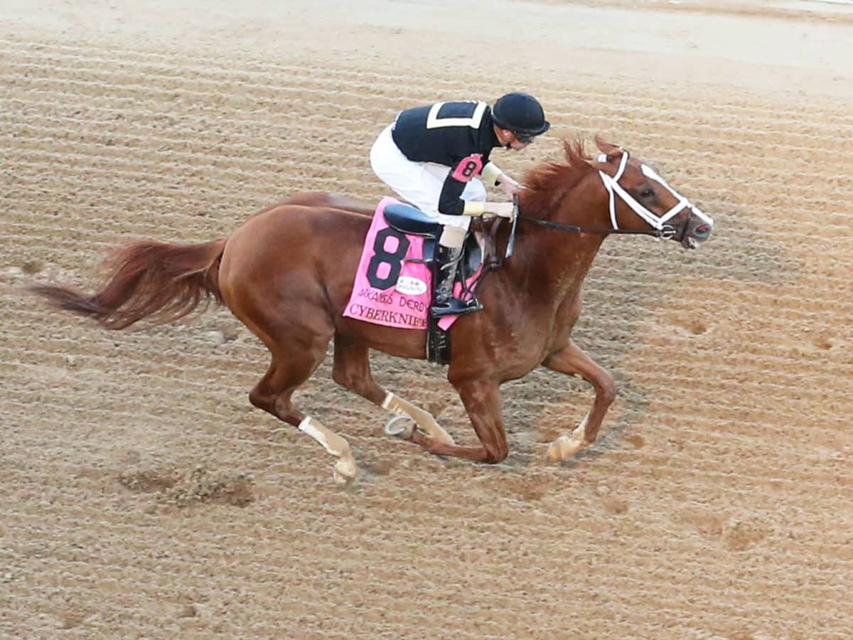 Cyberknife dominates the 2022 Arkansas Derby-G1 | Coady photo