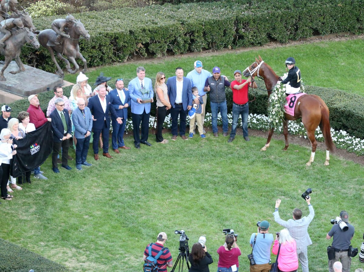 Cyberknife | Winner of the $1,250,000 Arkansas Derby-G1 | Coady photo