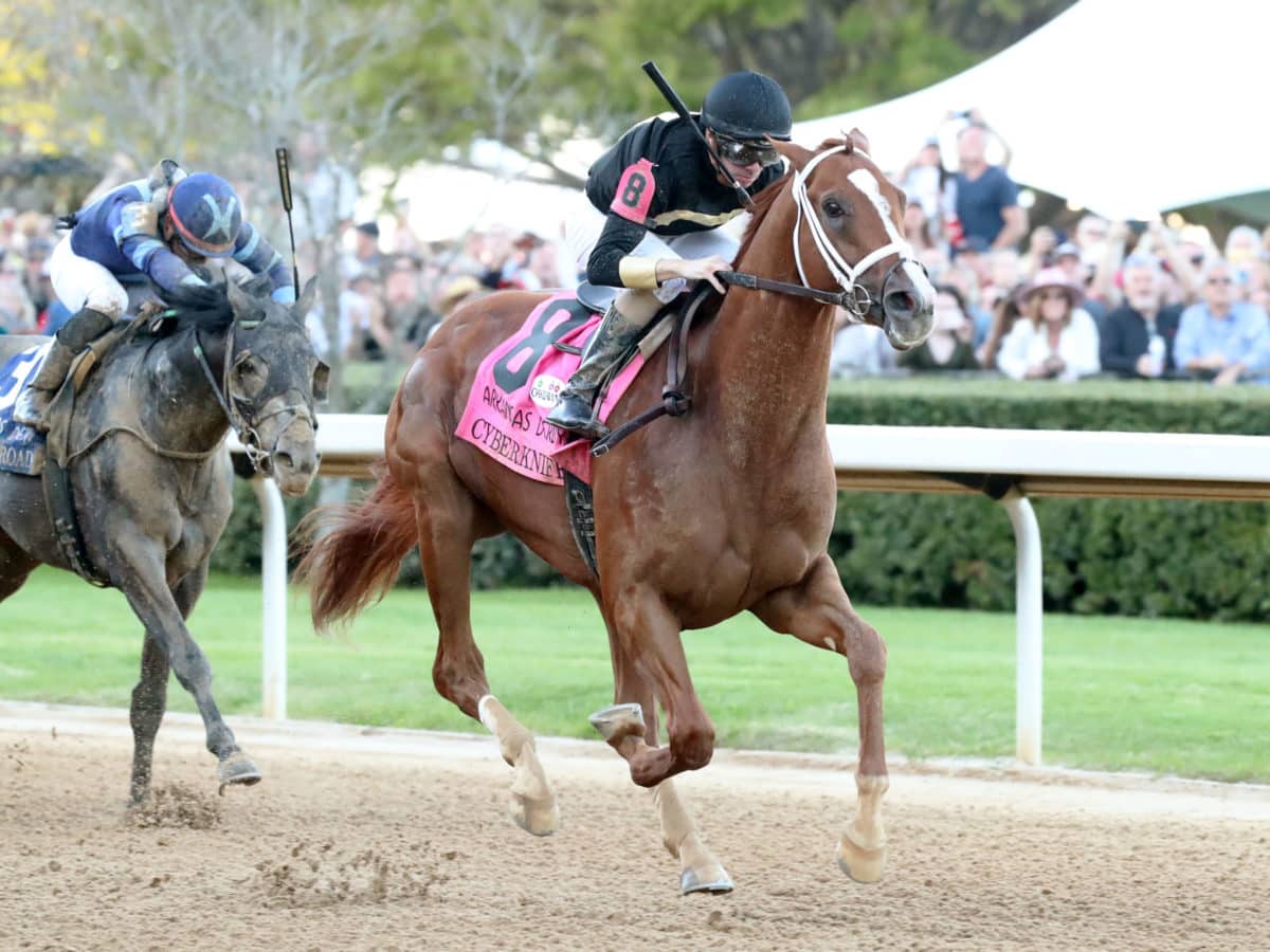 Cyberknife dominates the 2022 Arkansas Derby-G1 | Coady photo