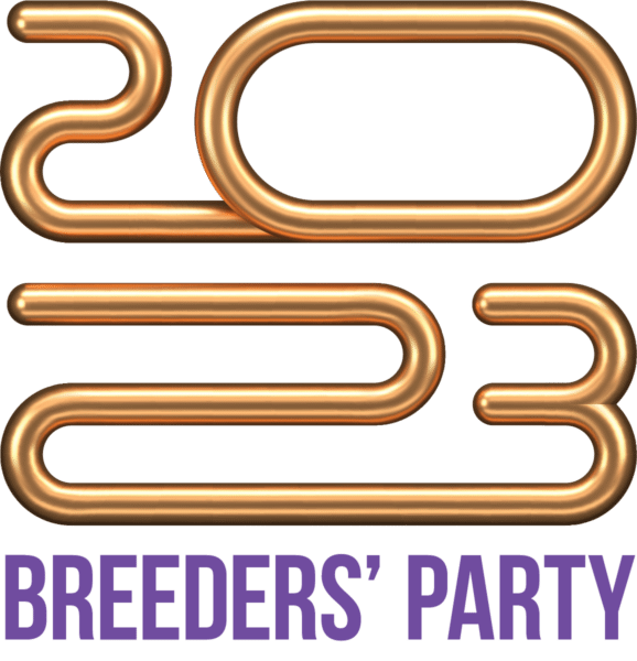 The 2023 Spendthrift Breeders' Party logo