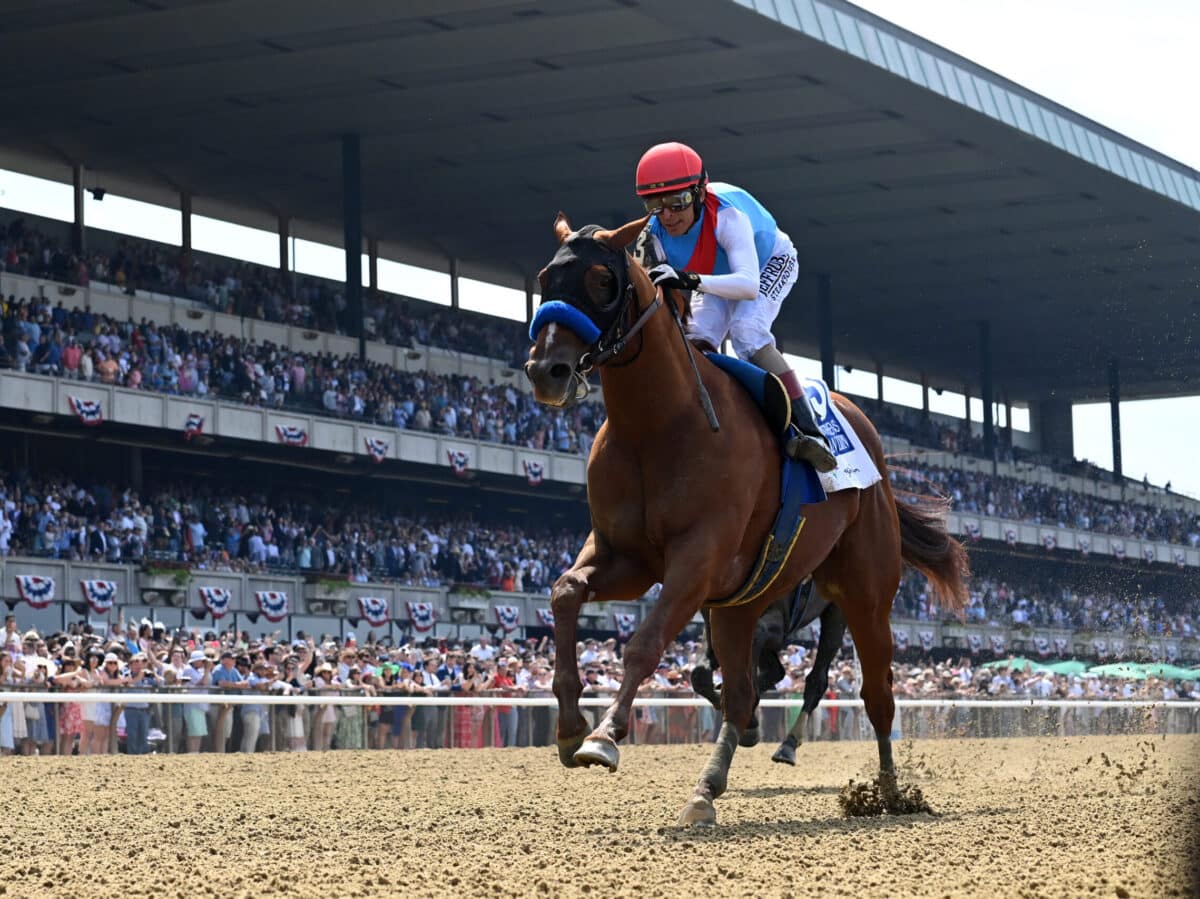 Arabian Lion | 2023 Woody Stephens-G1 at Belmont | NYRA photo