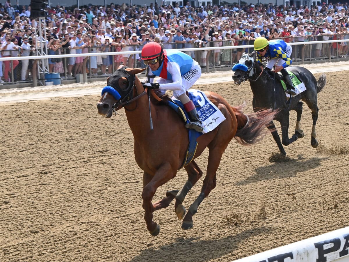 Arabian Lion | 2023 Woody Stephens-G1 at Belmont | NYRA photo