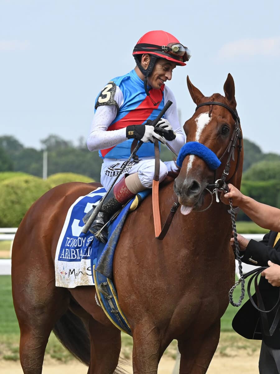 Arabian Lion | 2023 Woody Stephens-G1 at Belmont | NYRA photo