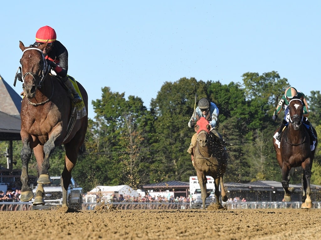 Iron Dome leaves the competition far behind in the 2025 Albany S. at Saratoga - Angelo Lieto