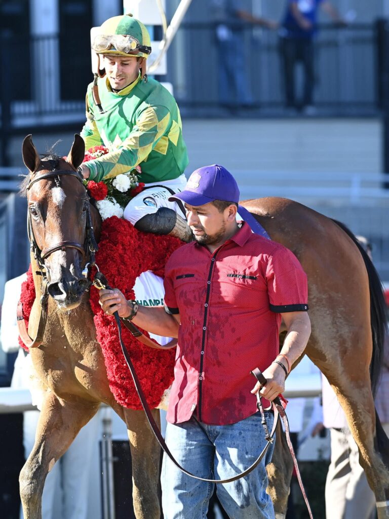 Chancer McPatrick | 2024 Champagne S. (G1) at Belmont at Aqueduct | NYRA photo