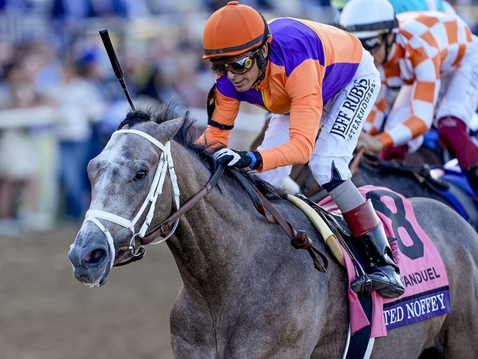Ted Noffey wins the Breeders' Cup Juvenile (G1) for Into Mischief and Spendthrift Farm -Breeders' Cup photo